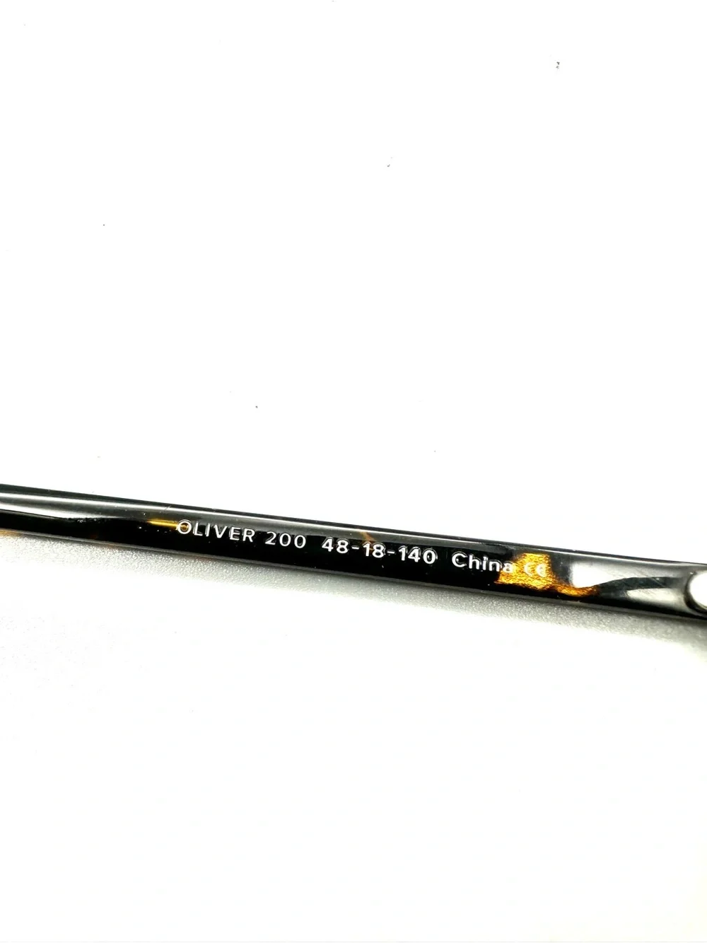 Warby Parker Oliver 200 Tortoise Shell Rectangular Eyeglasses Frames 48-18-140